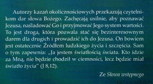 Ja Jestem Światłością Świata. Ks. TEODOR SZARWARK, Ks. DR JERZY ZOŃ