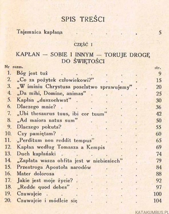 Rozmowy z Bogiem. Ks. IGNACY ZIEMBICKI