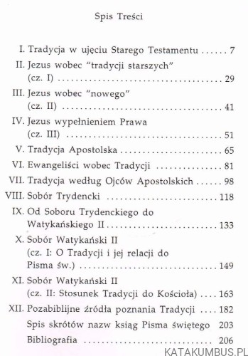 Tradycja a Pismo Święte. Bp STANISŁAW GĄDECKI