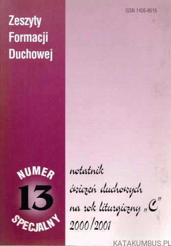 Notatnik ćwiczeń duchowych na rok liturgiczny C 2000/2001