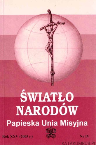 Światło Narodów. Kwartalnik nr 139. Ks. JAN PIOTROWSKI