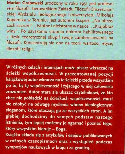 Na ścieżkach współczesności. MARIAN GRABOWSKI