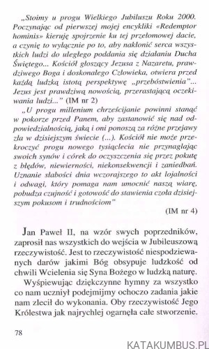 Tradycja lat jubileuszowych. Ks. KSAWERY SOKOŁOWSKI