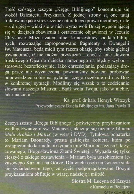 Krąg Biblijny. PRACA ZBIOROWA