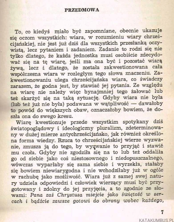 Wiara zakwestionowana. T. 38. HEINRICH FRIES