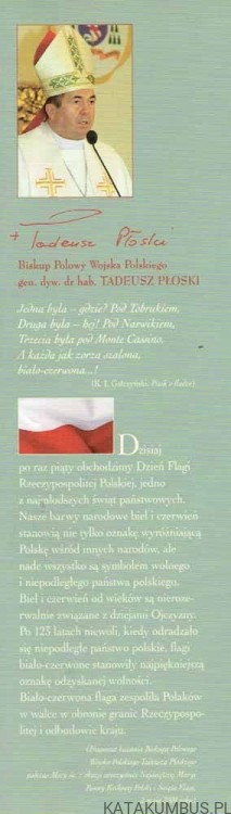 Dobrze, że jesteś Ojczyzno. bp TADEUSZ PŁOSKI