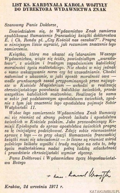 Czy Kościół nas oszukał? CHARLES I ELISABETH RENDU