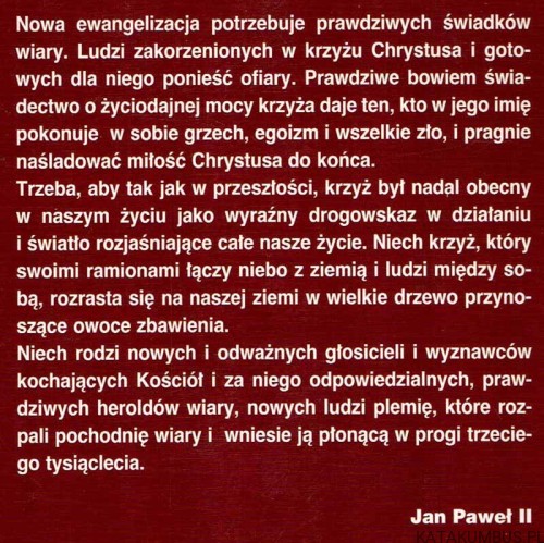 Nowa ewangelizacja u progu Trzeciego Tysiąclecia. PROGRAM DUSZPASTERSKI NA ROK 2000/2001