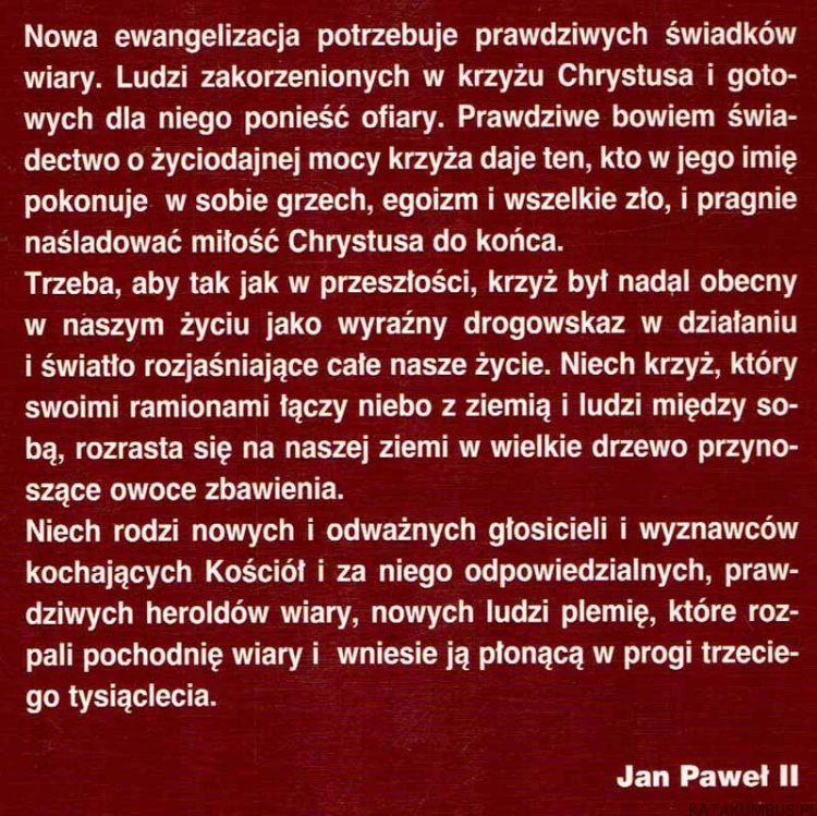 Nowa ewangelizacja u progu Trzeciego Tysiąclecia. PROGRAM DUSZPASTERSKI NA ROK 2000/2001