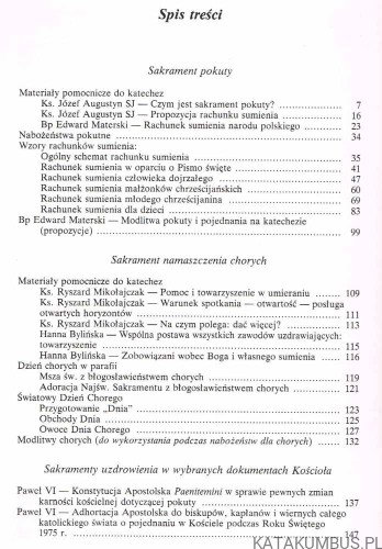 Sakramenty Uzdrowienia. Pomoce duszpasterskie w VI roku Nowenny 1995/96. PRACA ZBIOROWA