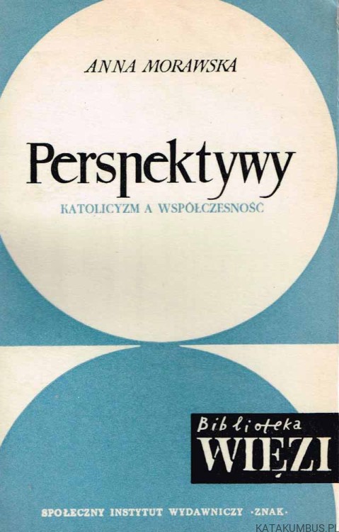 Perspektywy. Katolicyzm a Współczesność. ANNA MORAWSKA