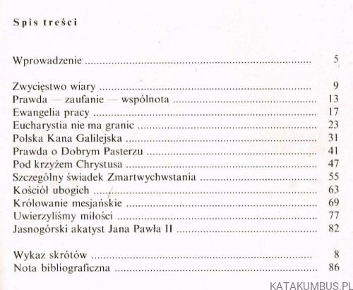 Rozważania Biblijne. JERZY CHMIEL