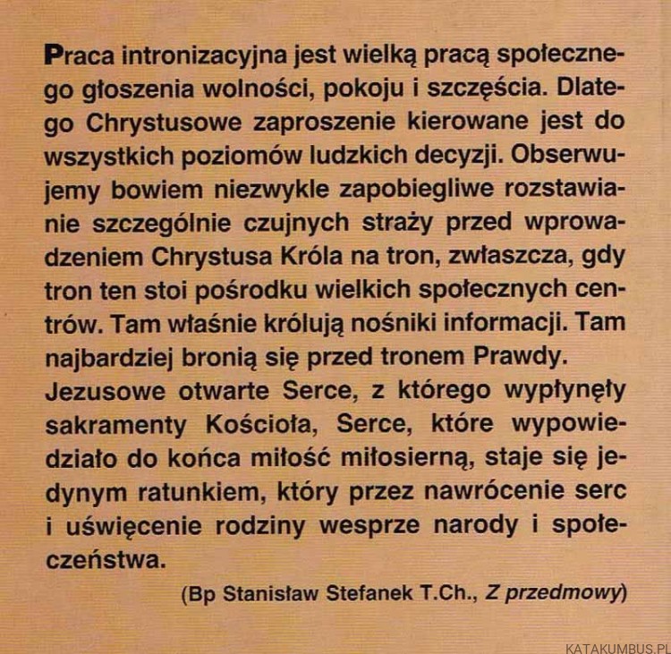 Jezus jest Królem. o. JAN MIKRUT CSSR