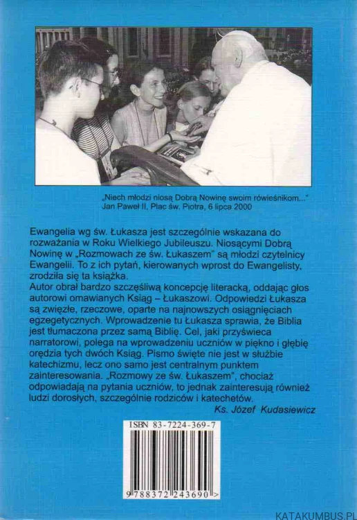 Rozmowy ze świętym Łukaszem. BOGUSŁAW NOSEK