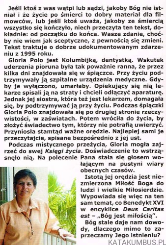 Od złudzenia do prawdy. GLORIA POLO