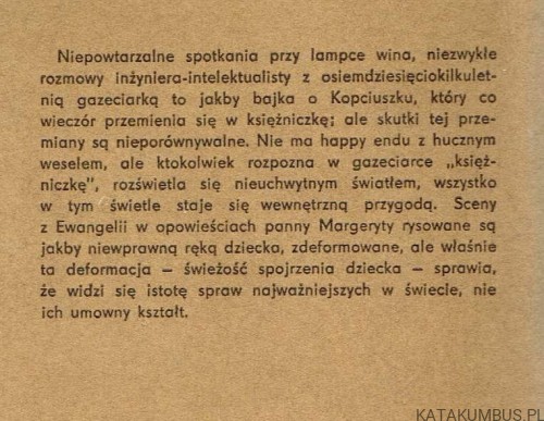 Panna Margeryta. LUCIEN FARAGO