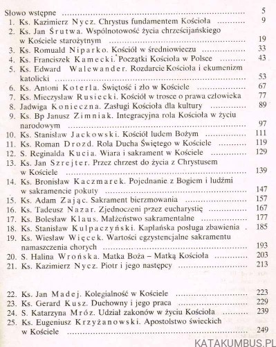 Wspólnota zbawienia. Red. Ks. prof. dr MIECZYSŁAW MAJEWSKI