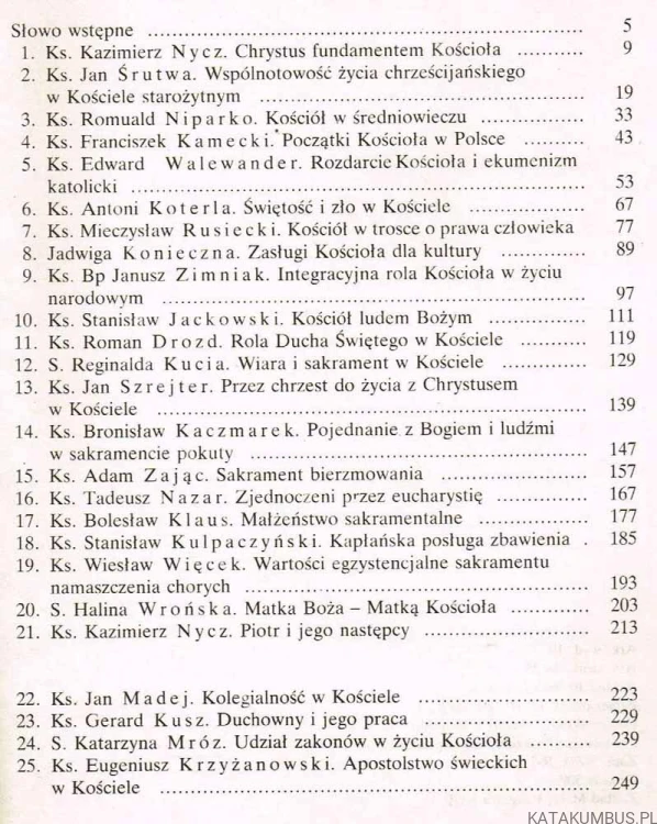 Wspólnota zbawienia. Red. Ks. prof. dr MIECZYSŁAW MAJEWSKI
