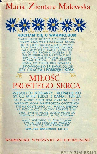 Miłość prostego serca. MARIA ZIENTARA-MALEWSKA