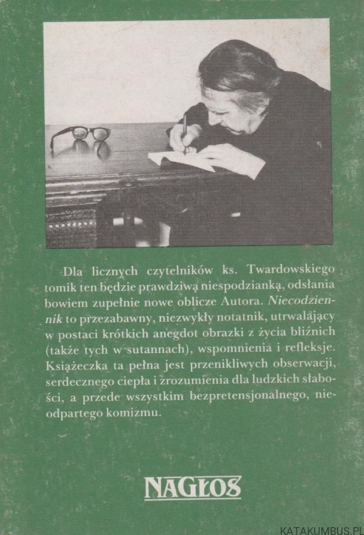 Niecodziennik. KS. JAN TWARDOWSKI