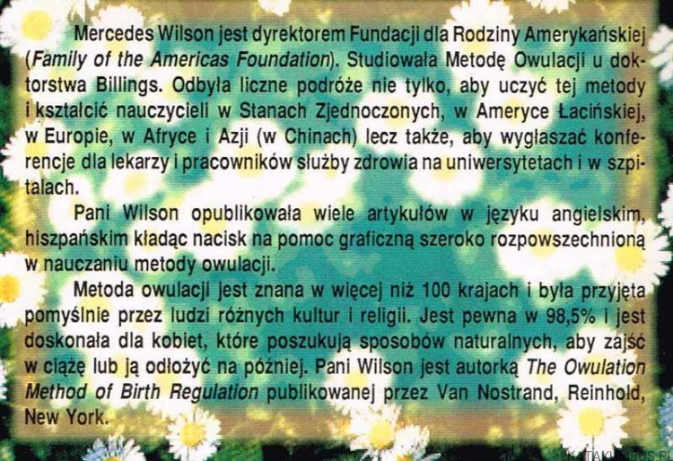 Miłość i płodność. MERCEDES ARZU WILSON