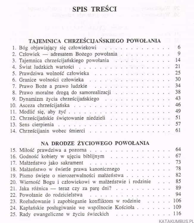 Chrześcijanin wobec współczesności. Materiały do nauki religii. Red. JAN SZPET