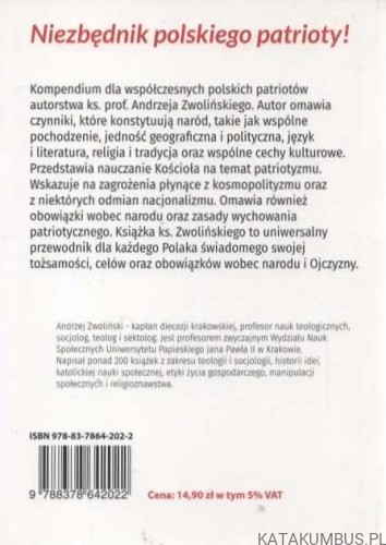 Dlaczego warto kochać Polskę. KS. ANDRZEJ ZWOLIŃSKI