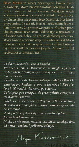 Wierzę w Kościół. BRAT MORIS