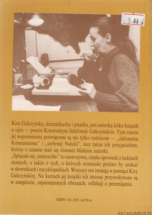 Splątało się zmierzchło. KIRA GAŁCZYŃSKA