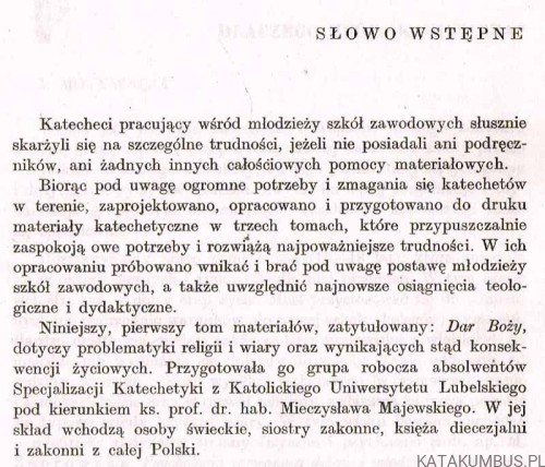Dar Boży. PRACA ZBIOROWA