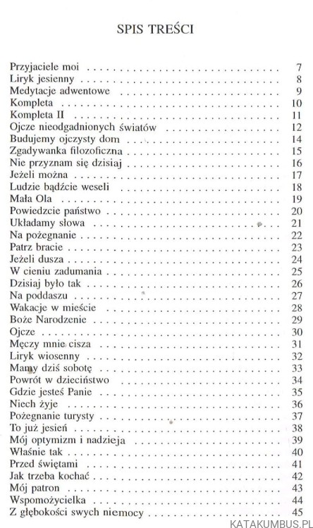 Sny rzek leniwych. ANTONI GABREL SDB
