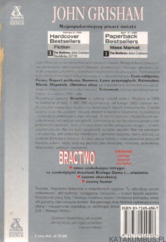 Bractwo. JOHN GRISHAM