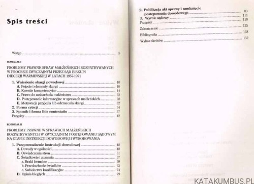 Z kościelnej praktyki sądowej Trybunału Warmińskiego. Ks. TADEUSZ PŁOSKI