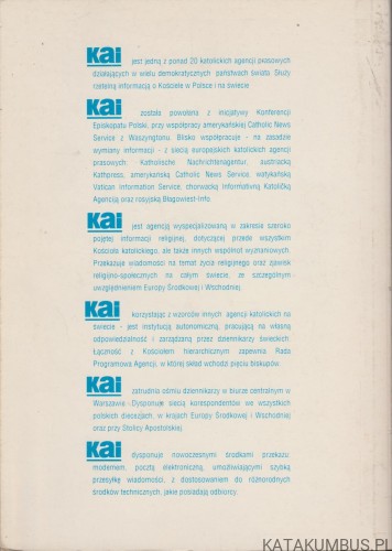 Kto jest kim w Kościele katolickim?. GRZEGORZ POLAK