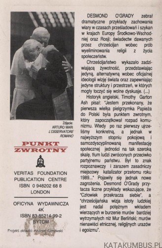 Punkt Zwrotny. DESMOND O'GRADY