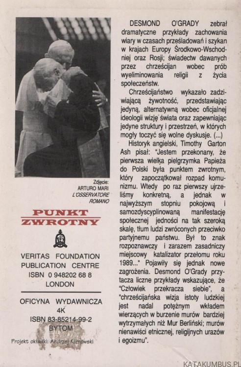 Punkt Zwrotny. DESMOND O'GRADY