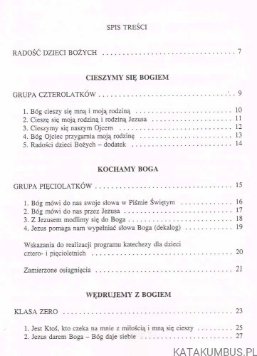 Program nauczania religii dla przedszkola. PRACA ZBIOROWA