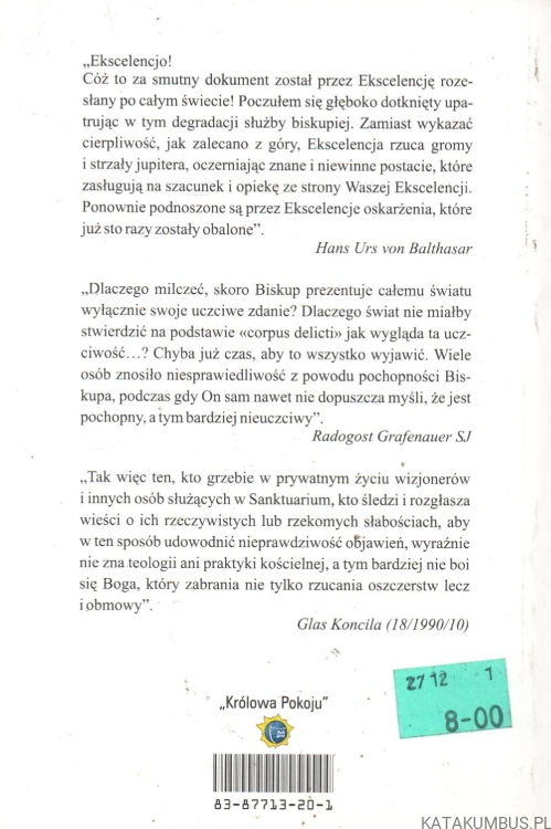Prawda o Medziugorju. Dr LJUDEVIT RUPCIC OFM