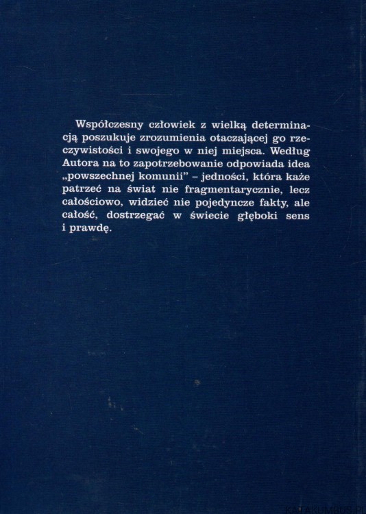 Powszechna komunia. Ks. KAZIMIERZ SIERPOWSKI