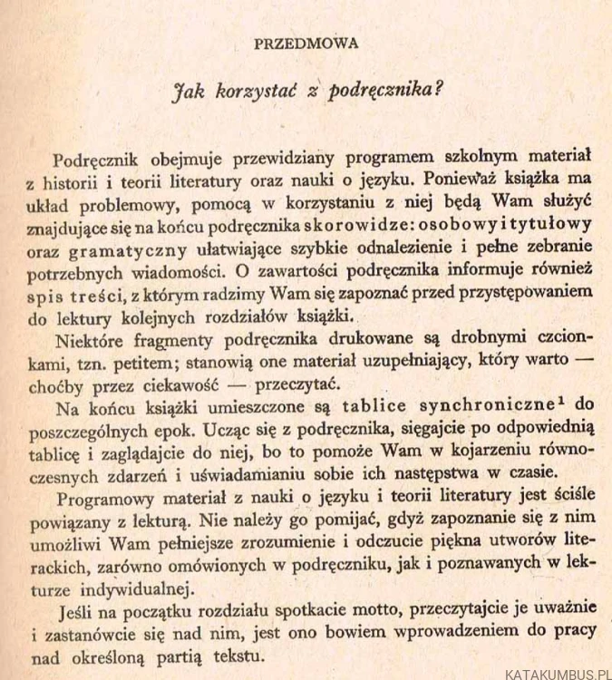 Piśmiennictwo Polskie od Średniowiecza do Oświecenia. KAZIMIERZ KRAJEWSK