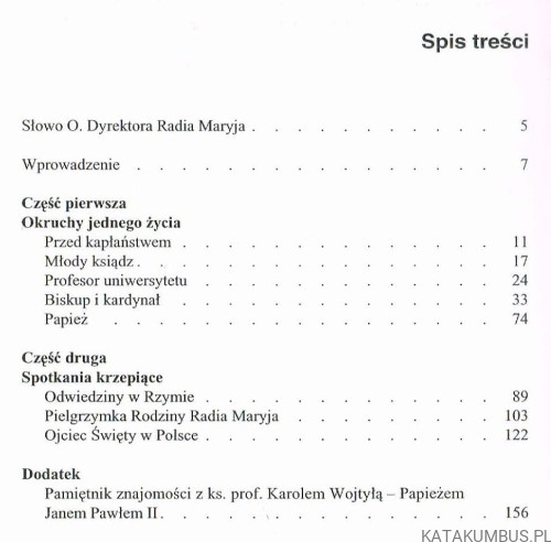Dziękujemy Ci Ojcze Święty. Red. WINCENTY ŁASZEWSKI