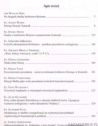 Przyjdź Królestwo Twoje. Ks. MAREK JAGODZIŃSKI, Ks. JAROSŁAW WOJTKUN