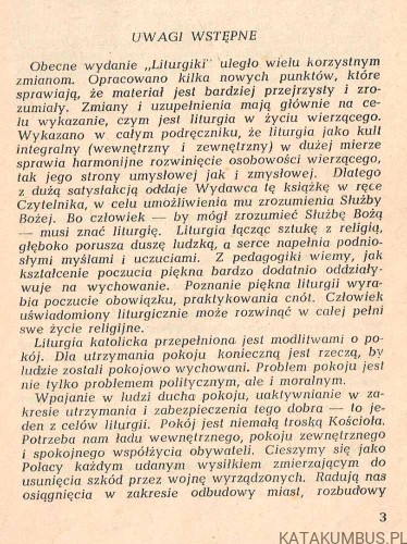 Liturgika. Ks. MIECZYSŁAW DYBOWSKI