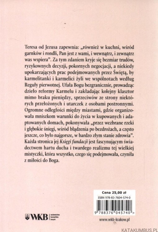 Księga Fundacji. Św. TERESA OD JEZUSA