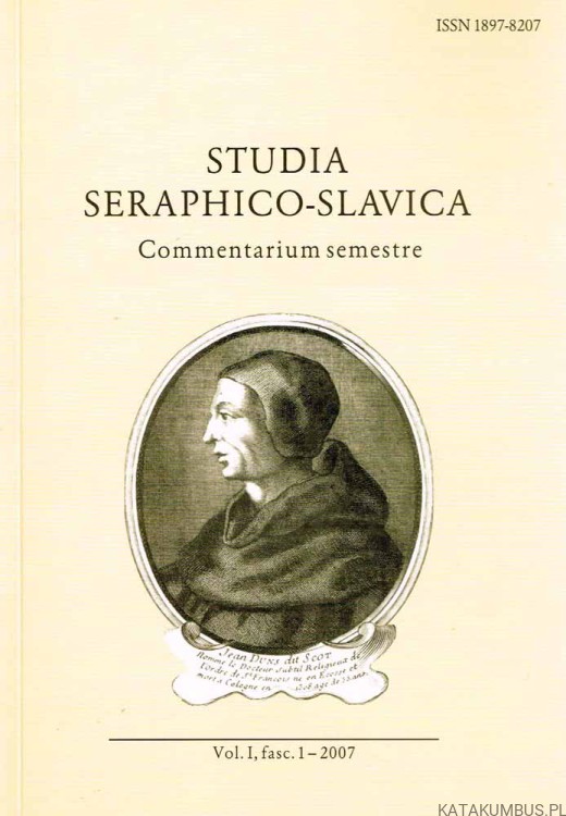 Studia Seraphico-Slavica. P. BENEDYKT, J. HUCULAK OFM