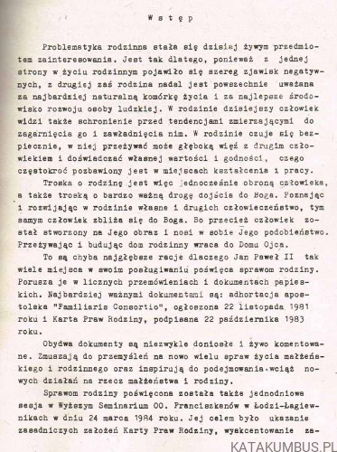 Obecność nr 3 / 84. L. B. DYCZEWSKI OFMConv