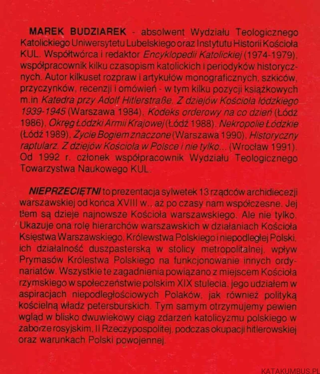 Nieprzeciętni / Marek Budziarek