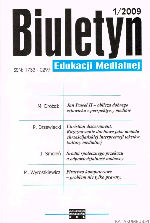 Biuletyn edukacji medialnej nr 1 / 2009