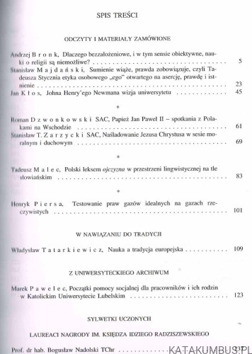 Summarium nr 40(60) 2011. Red. STANISŁAW MAJDAŃSKI