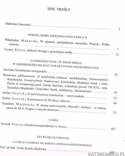 Summarium nr 43(63) 2014. Red. STANISŁAW MAJDAŃSKI
